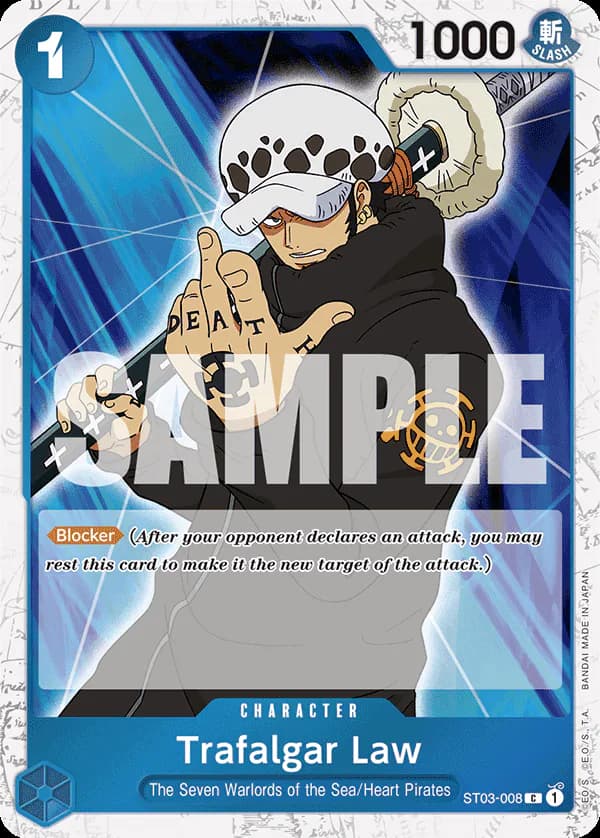 Trafalgar Law ST03-008 Official alternate printing 6