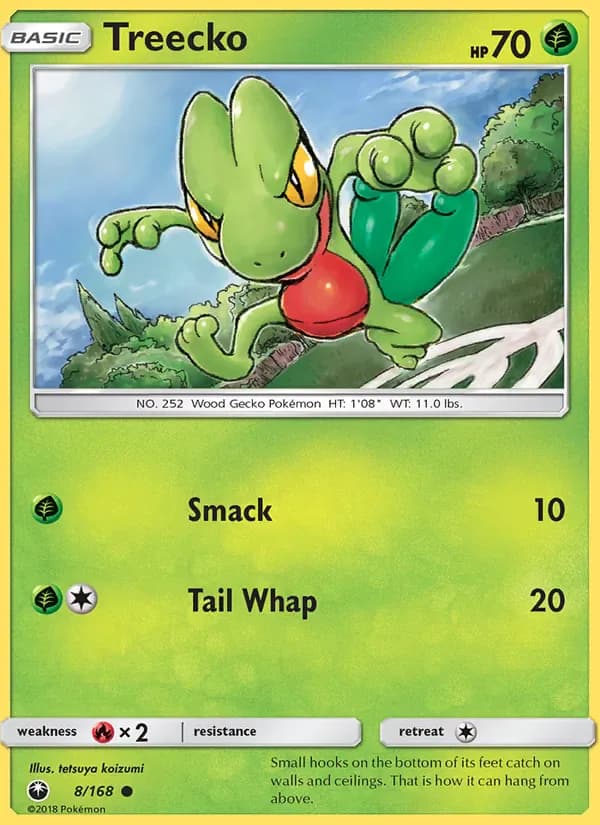 Treecko 8/168 from Celestial Storm