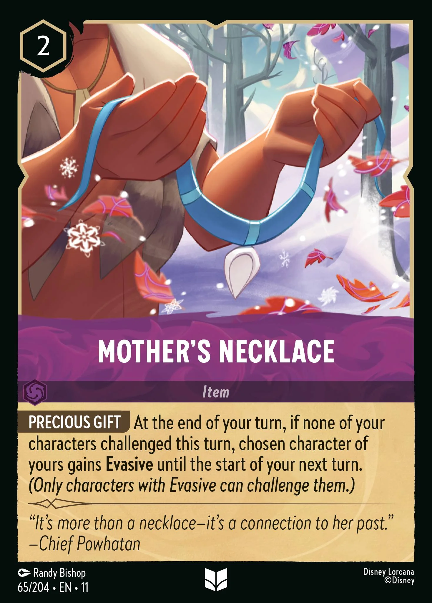 Mother's Necklace 65/204 from Winterspell