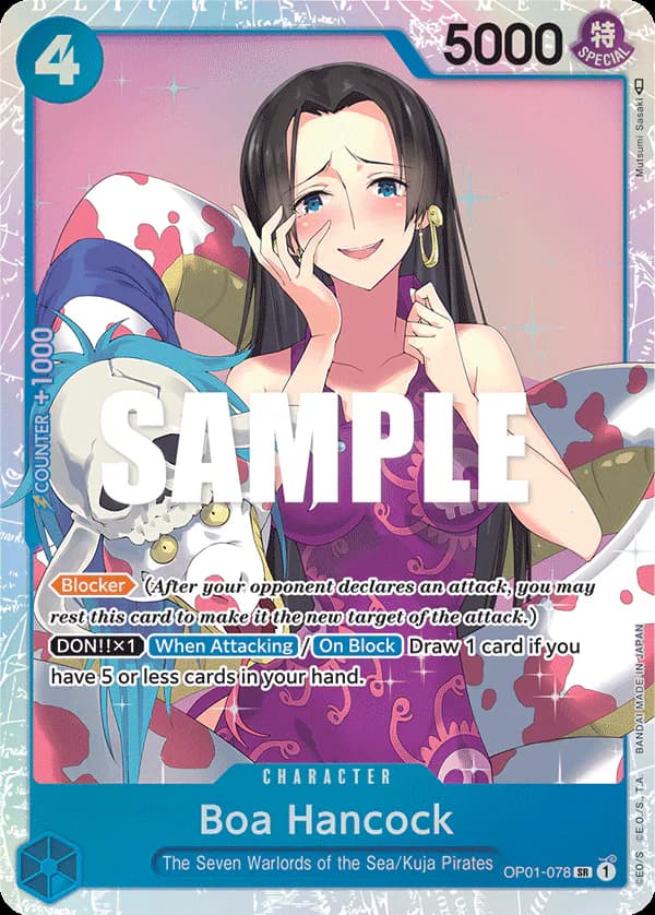 Boa Hancock OP01-078 Standard printing