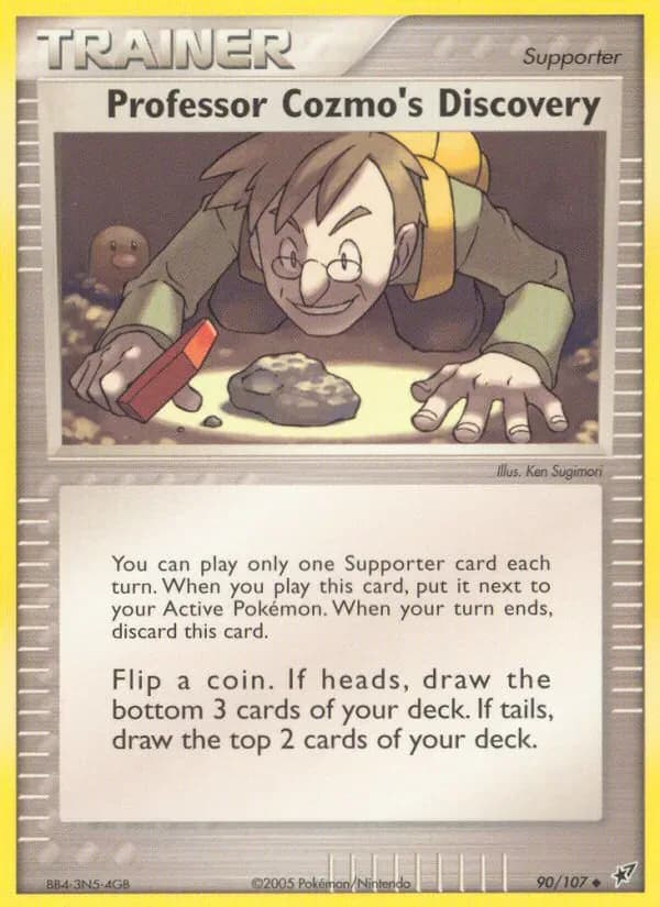Professor Cozmo's Discovery 90/107 from EX Deoxys