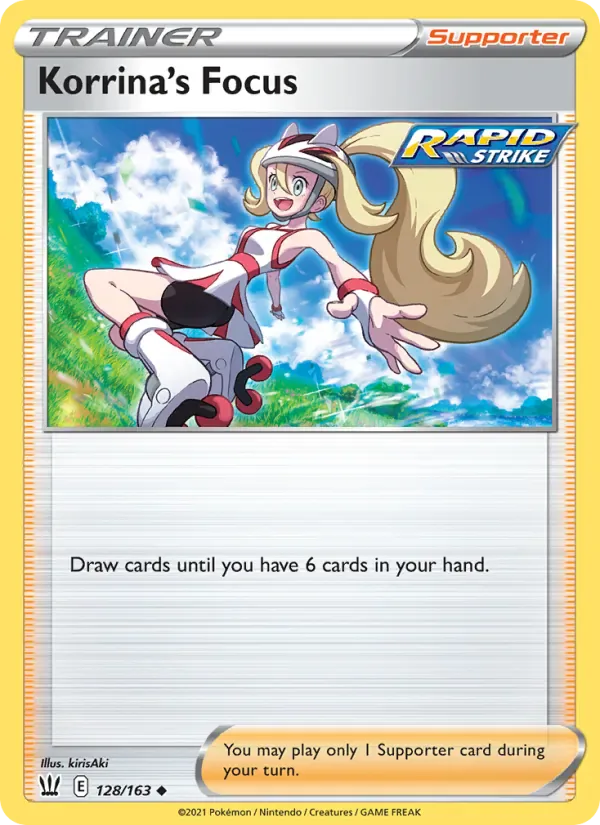 Korrina's Focus 128/163 from Battle Styles