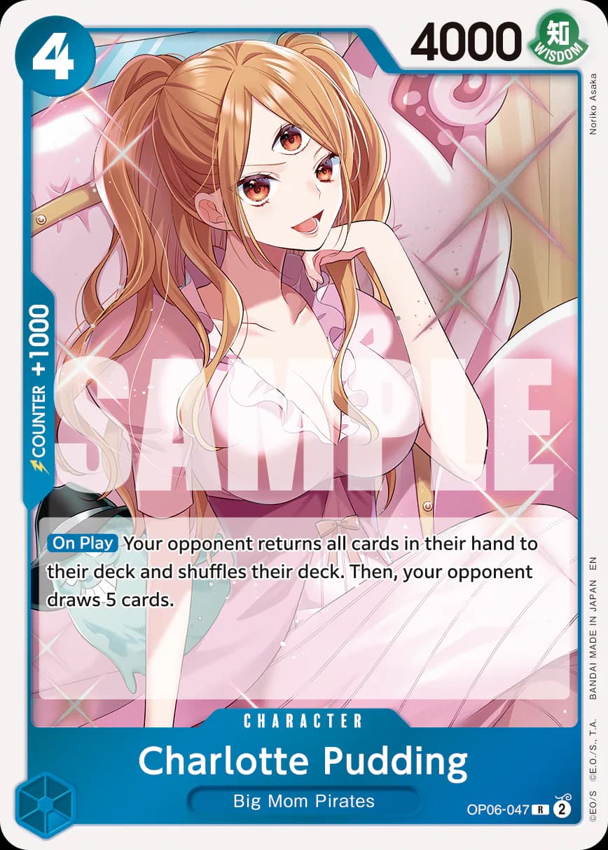 Charlotte Pudding OP06-047 Official alternate printing r1