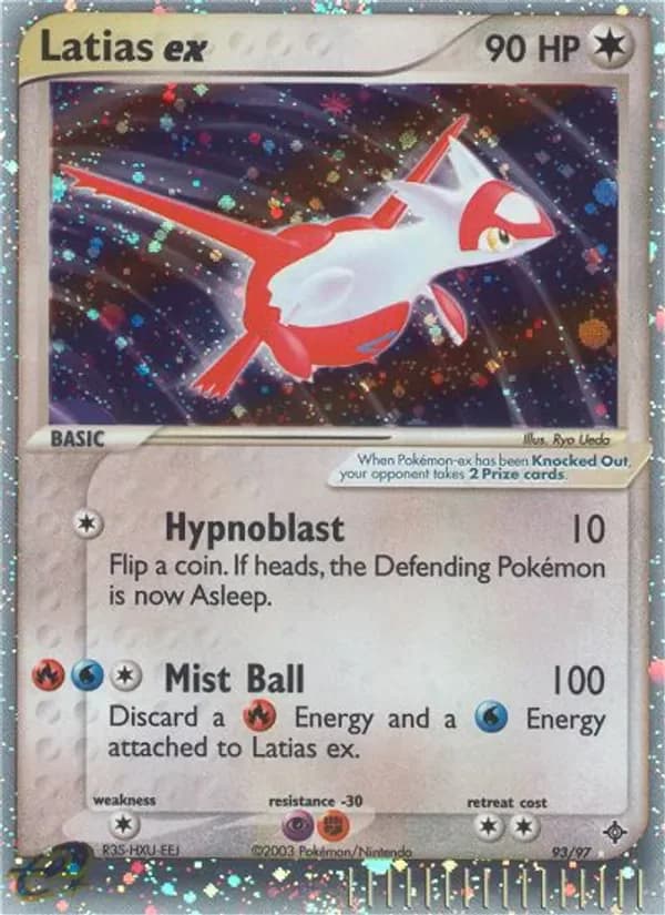 Latias ex 93/97 from EX Dragon