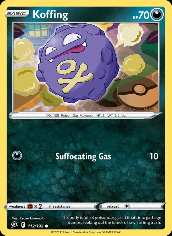 Koffing 112/192 from Rebel Clash