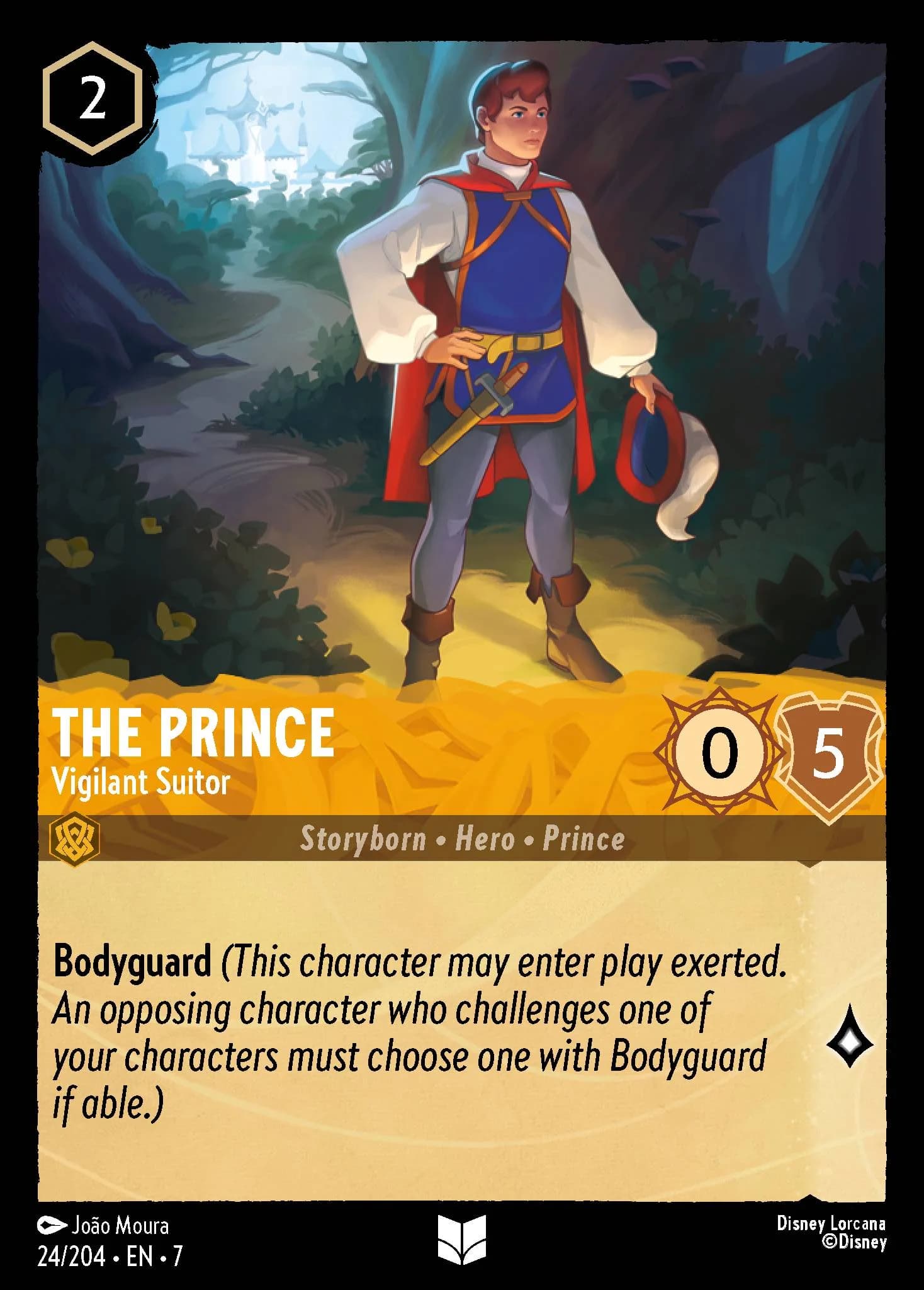 The Prince - Vigilant Suitor 24/204 from Archazia's Island