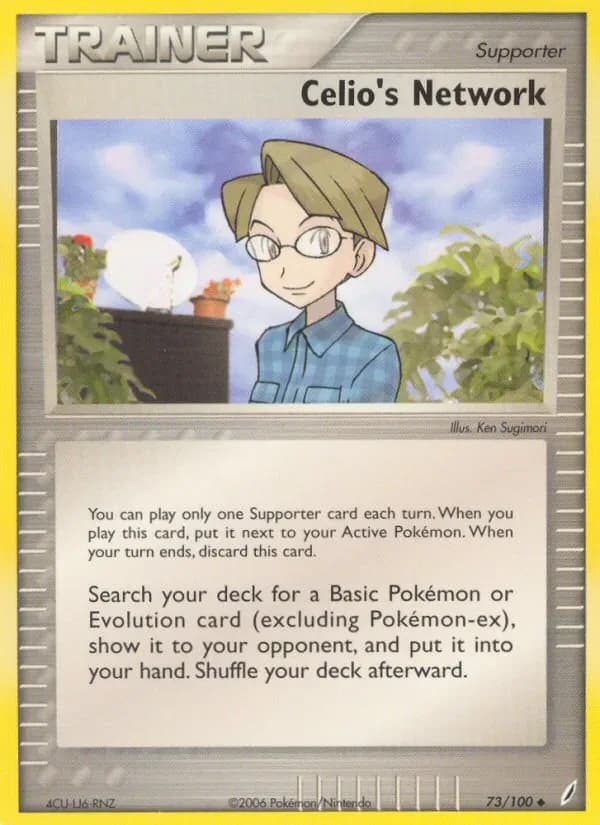 Celio's Network 73/100 from EX Crystal Guardians
