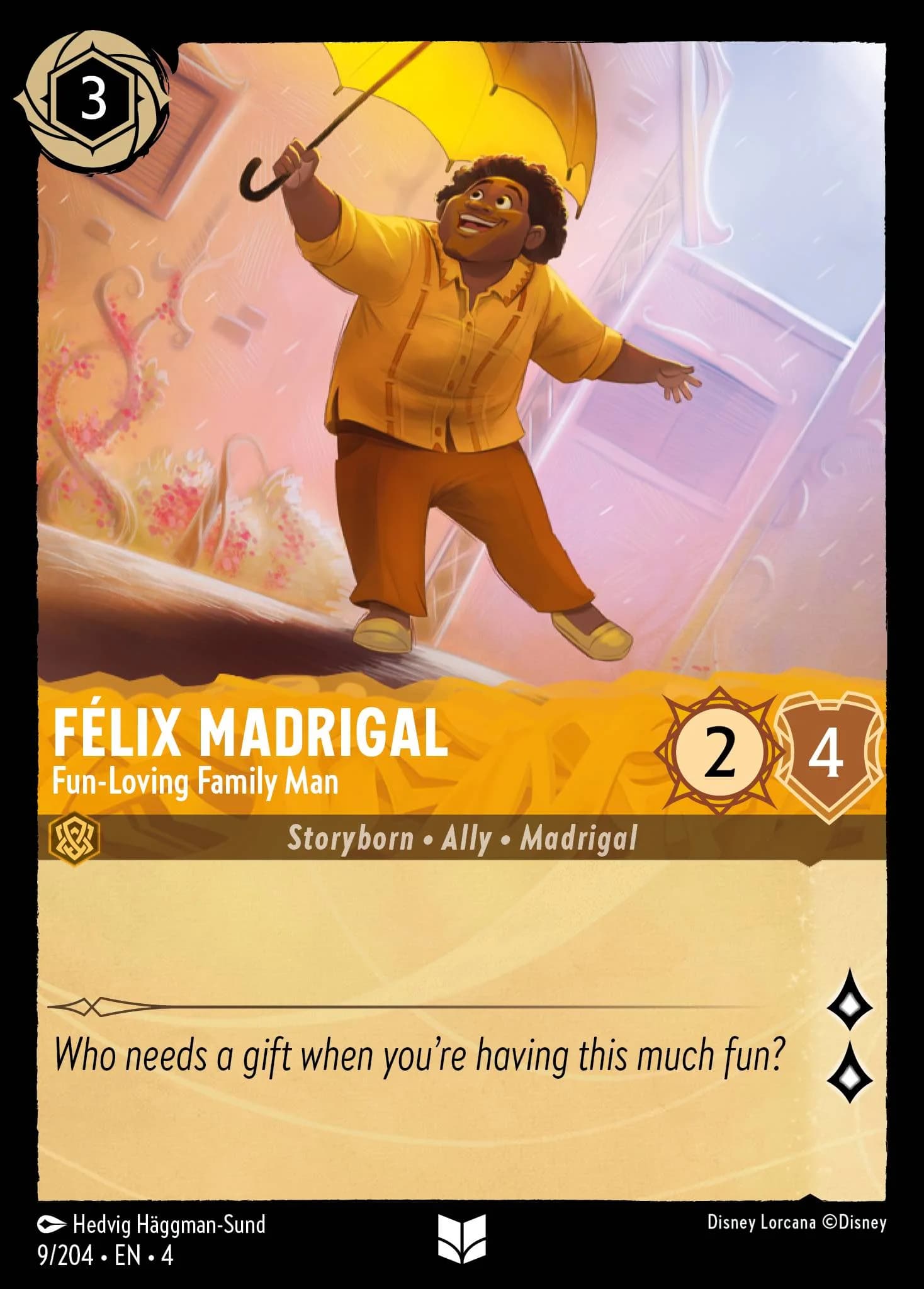 Félix Madrigal - Fun-Loving Family Man 9/204 from Ursula's Return