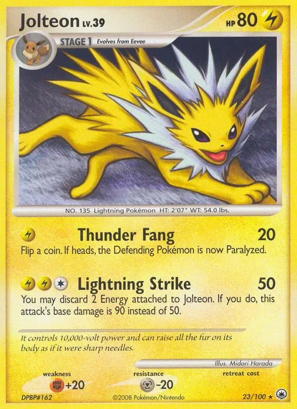 Jolteon 23/100 from Majestic Dawn