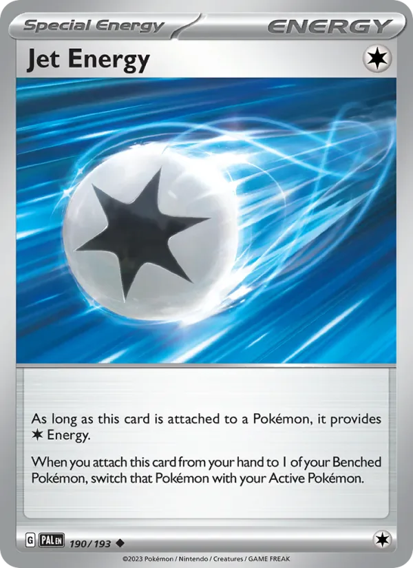 Jet Energy 190/193 from Paldea Evolved