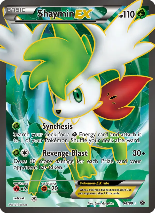 Shaymin-EX 94/99 from Next Destinies