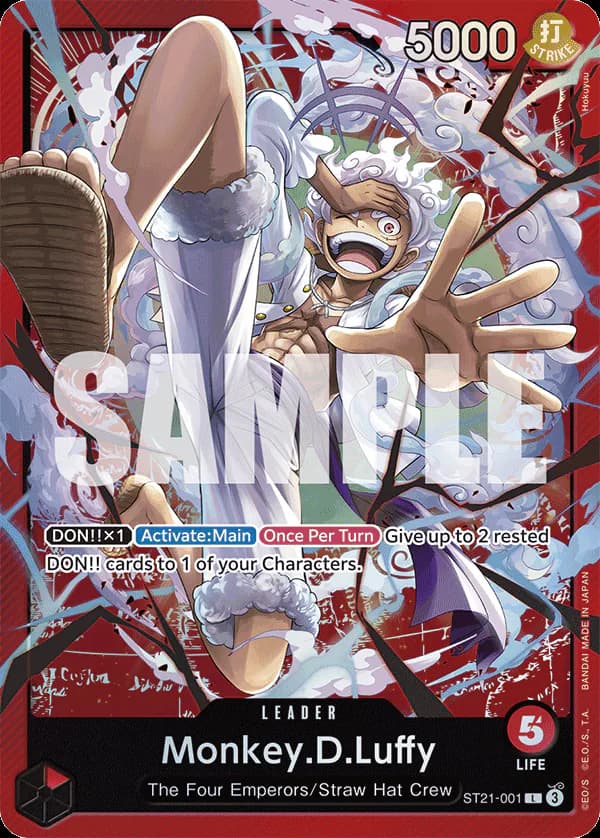 Monkey.D.Luffy ST21-001 Standard printing