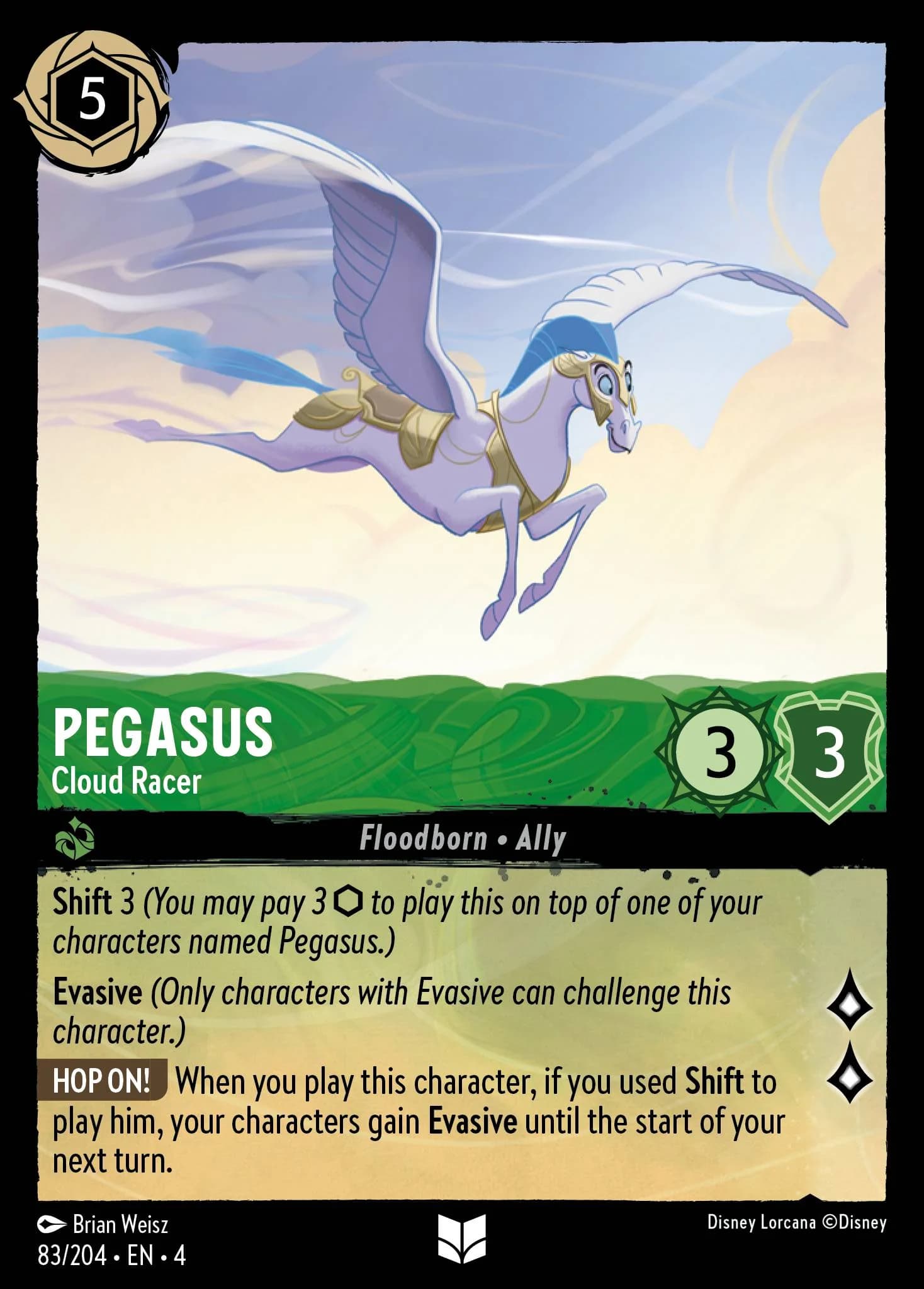 Pegasus - Cloud Racer 83/204 from Ursula's Return