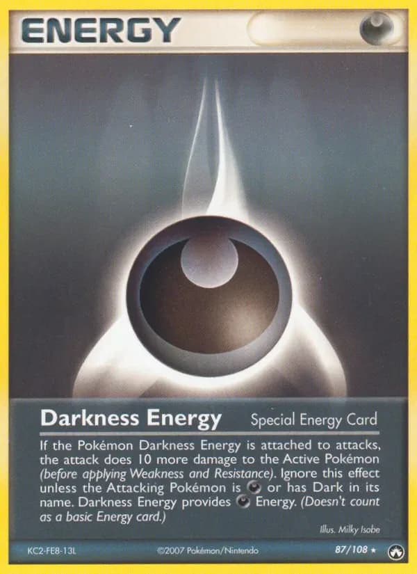 Darkness Energy 87/108 from EX Power Keepers