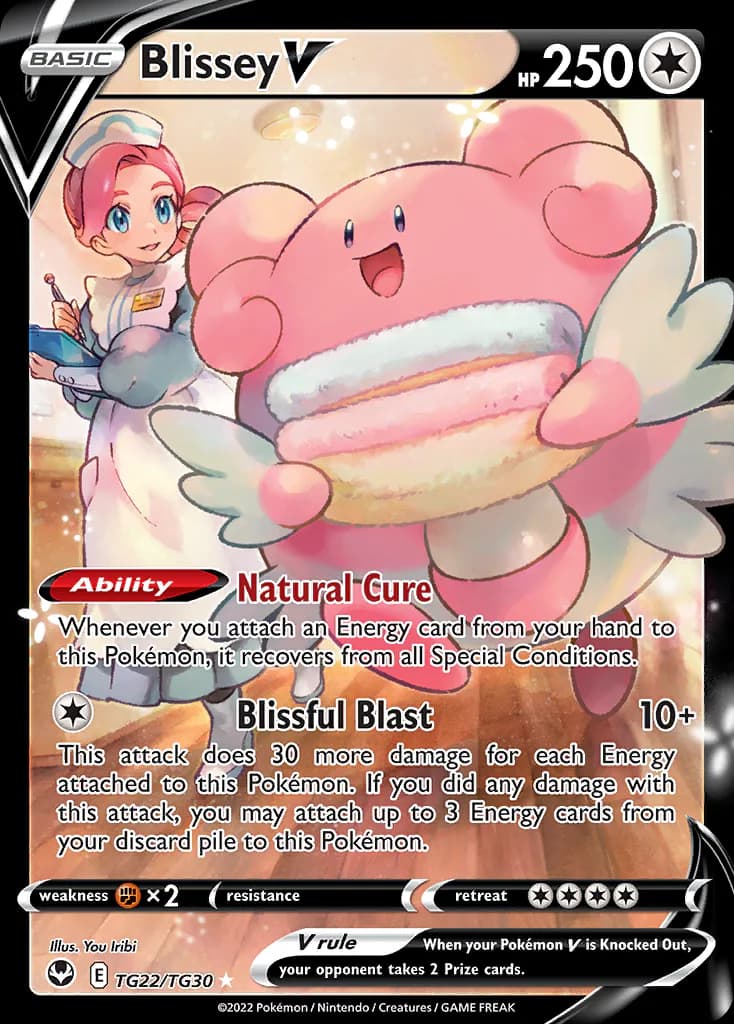 Blissey V TG22/TG30 from Silver Tempest