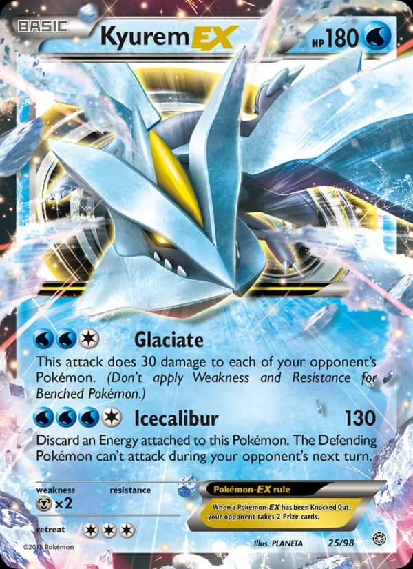 Kyurem EX 25/98 from Ancient Origins