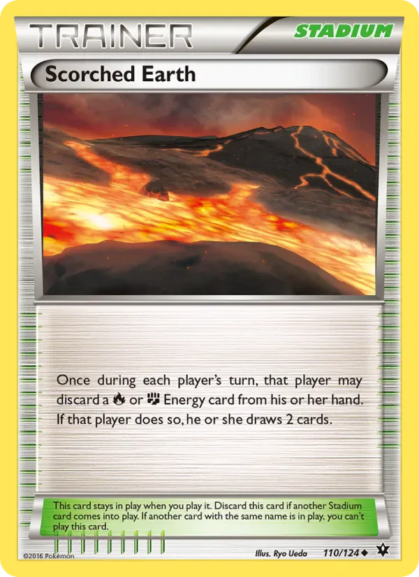 Scorched Earth 110/124 from Fates Collide