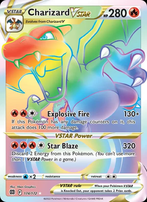 Charizard VSTAR 174/172 from Brilliant Stars
