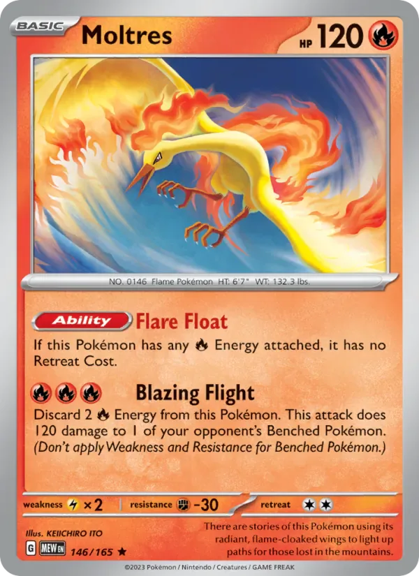 Moltres 146/165 from Pokemon 151