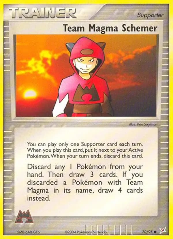 Team Magma Schemer 70/95 from EX Team Magma vs Team Aqua