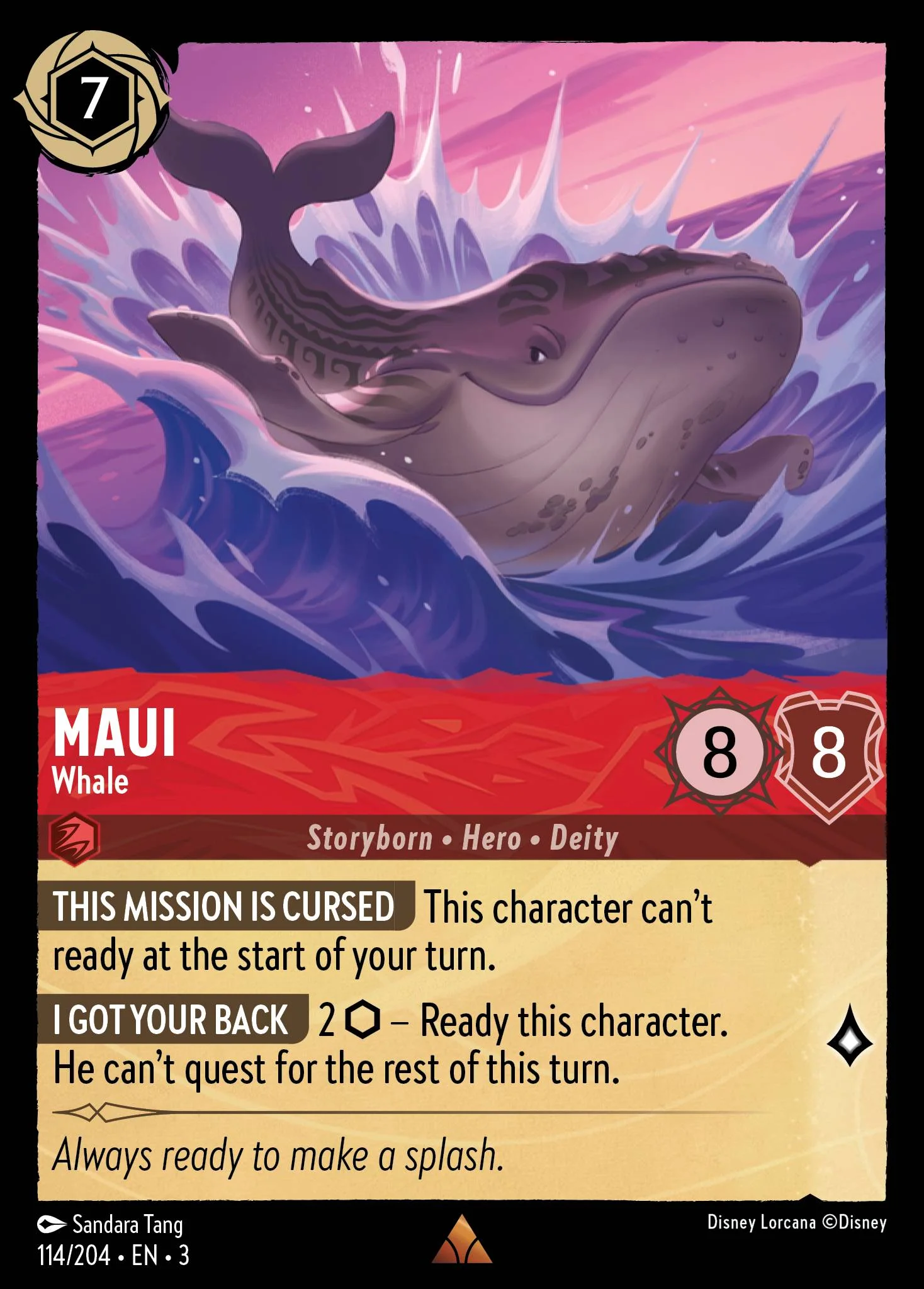 Maui - Whale 114/204 from Into the Inklands