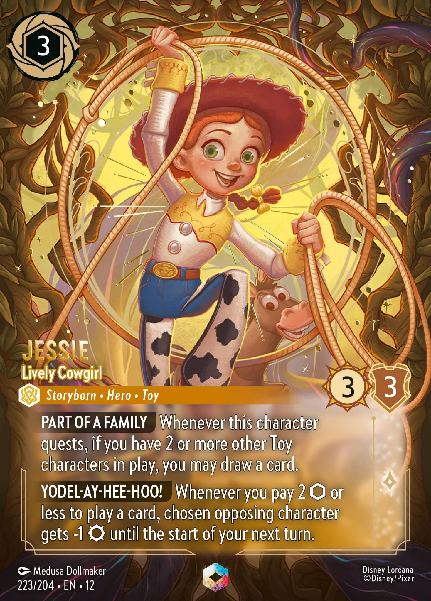 Jessie - Lively Cowgirl 223/204 from Wilds Unknown