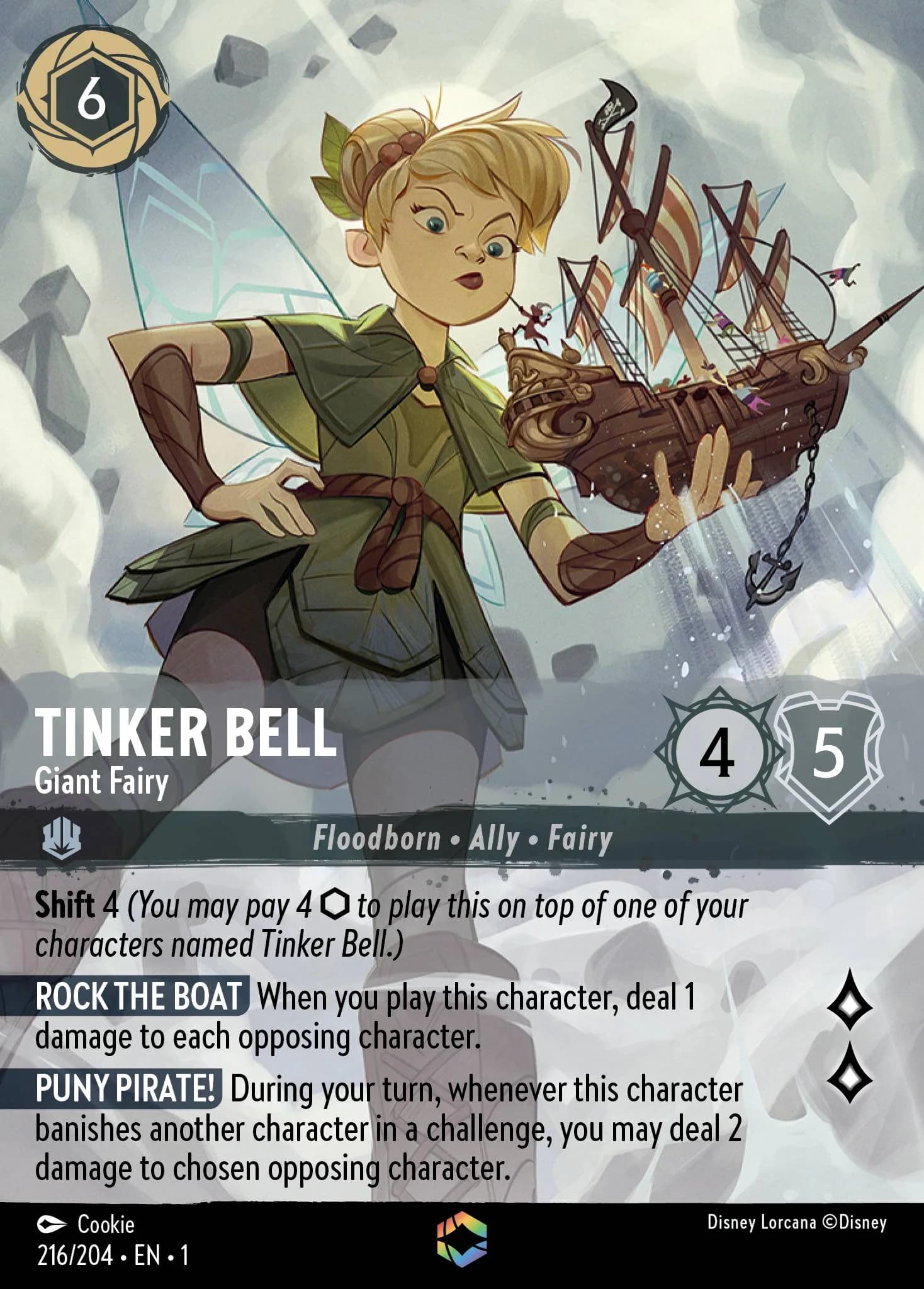 Tinker Bell - Giant Fairy 216/204 from The First Chapter