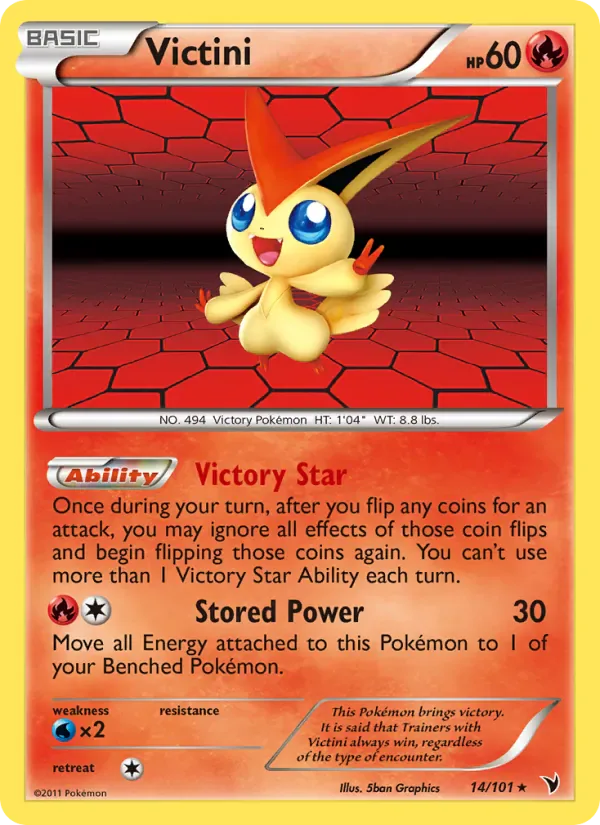 Victini 14/101 from Noble Victories