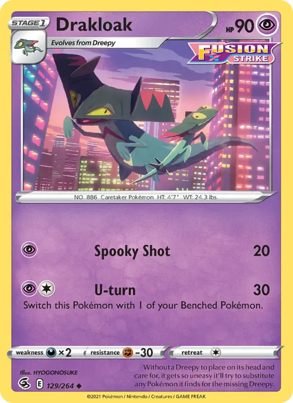 Drakloak 129/264 from Fusion Strike