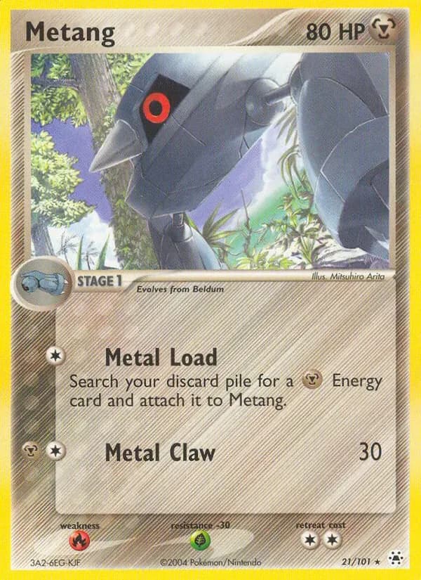 Metang 21/101 from EX Hidden Legends