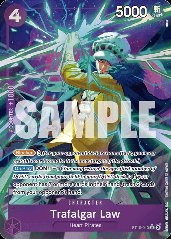 Trafalgar Law ST10-010 Official alternate printing 4