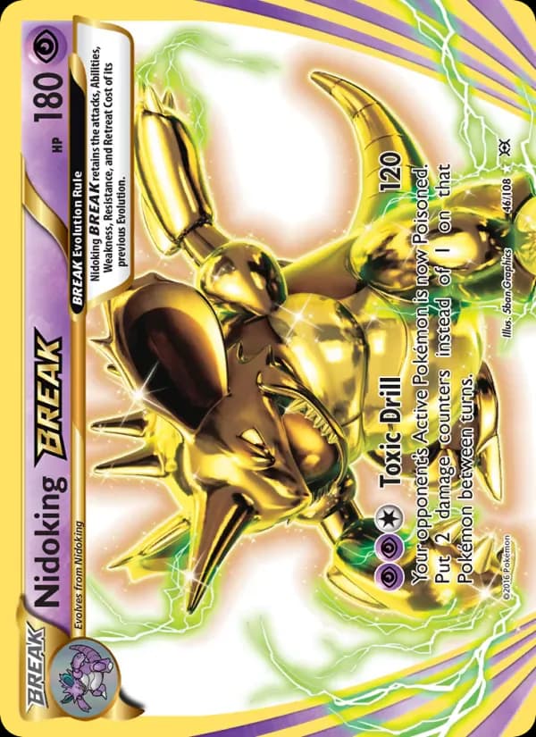 Nidoking BREAK 46/108 from Evolutions