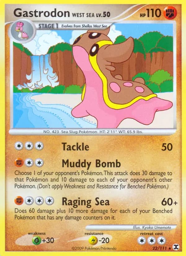 Gastrodon West Sea 22/111 from Rising Rivals