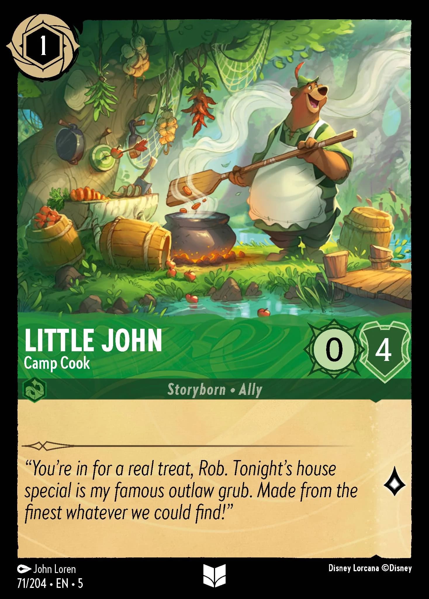Little John - Camp Cook 71/204 from Shimmering Skies