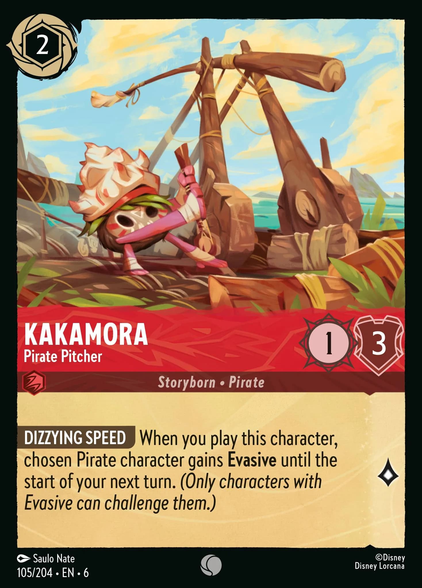 Kakamora - Pirate Pitcher 105/204 from Azurite Sea