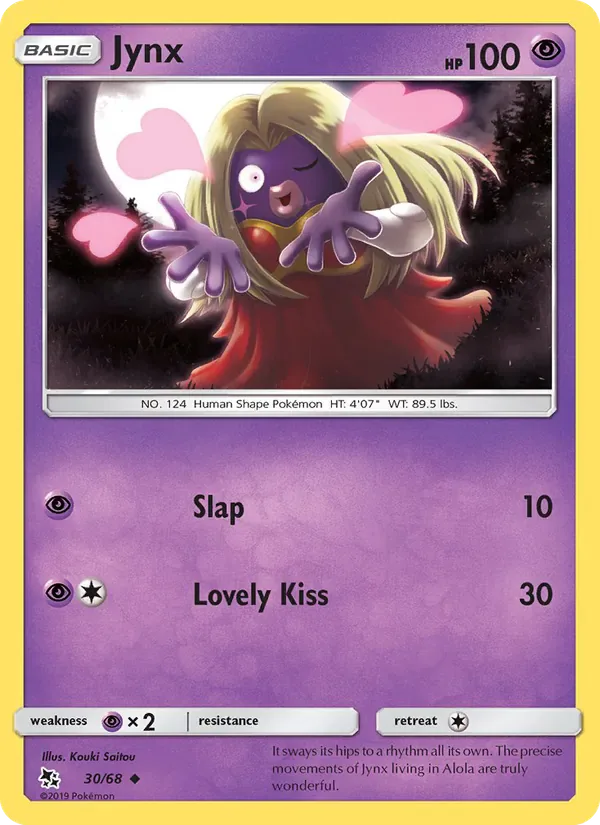 Jynx 30/68 from Hidden Fates