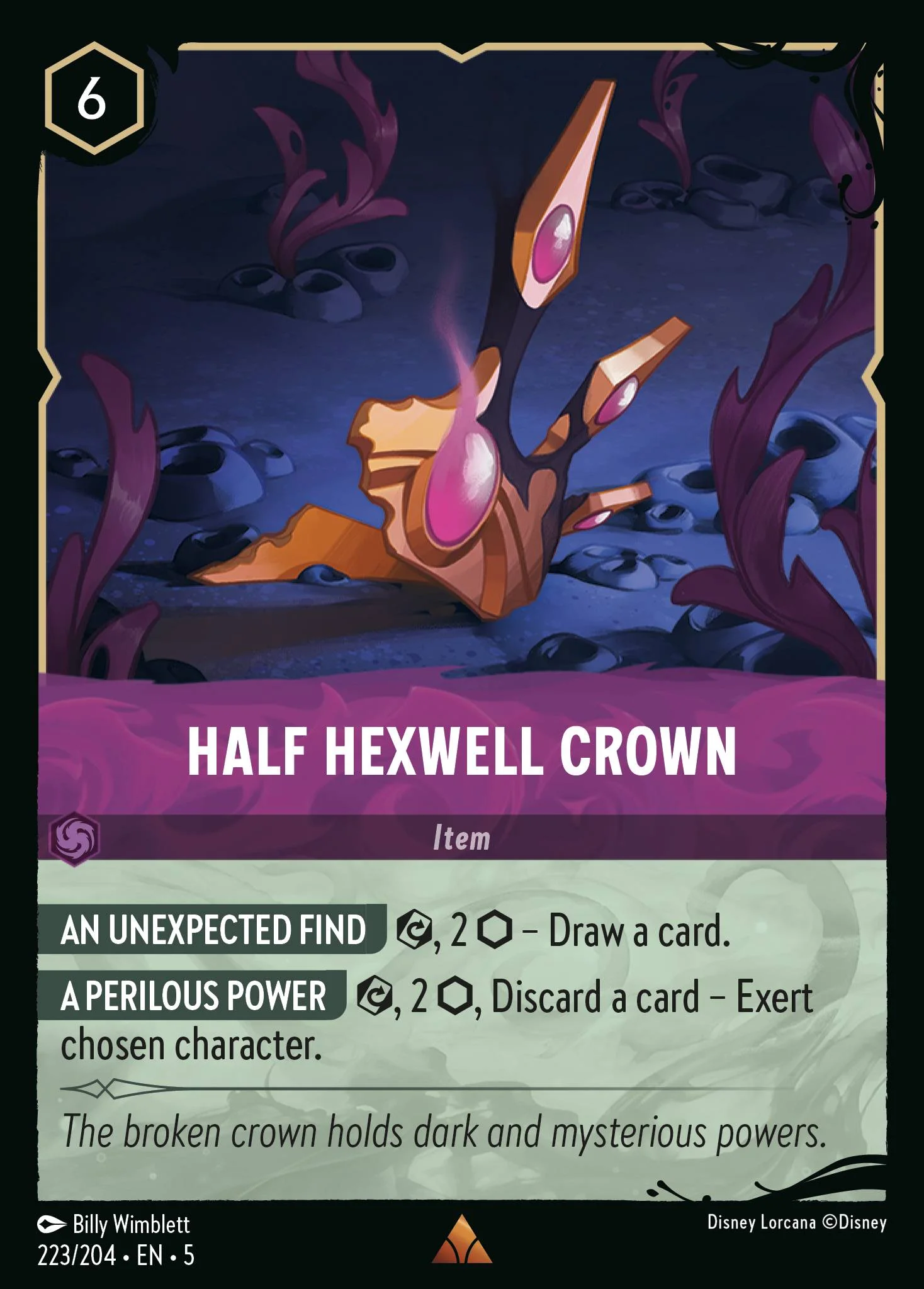 Half Hexwell Crown 223/204 from Shimmering Skies