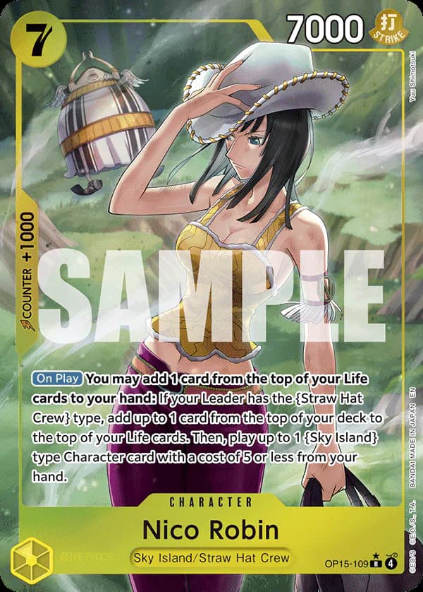 Nico Robin OP15-109 Official alternate printing 1