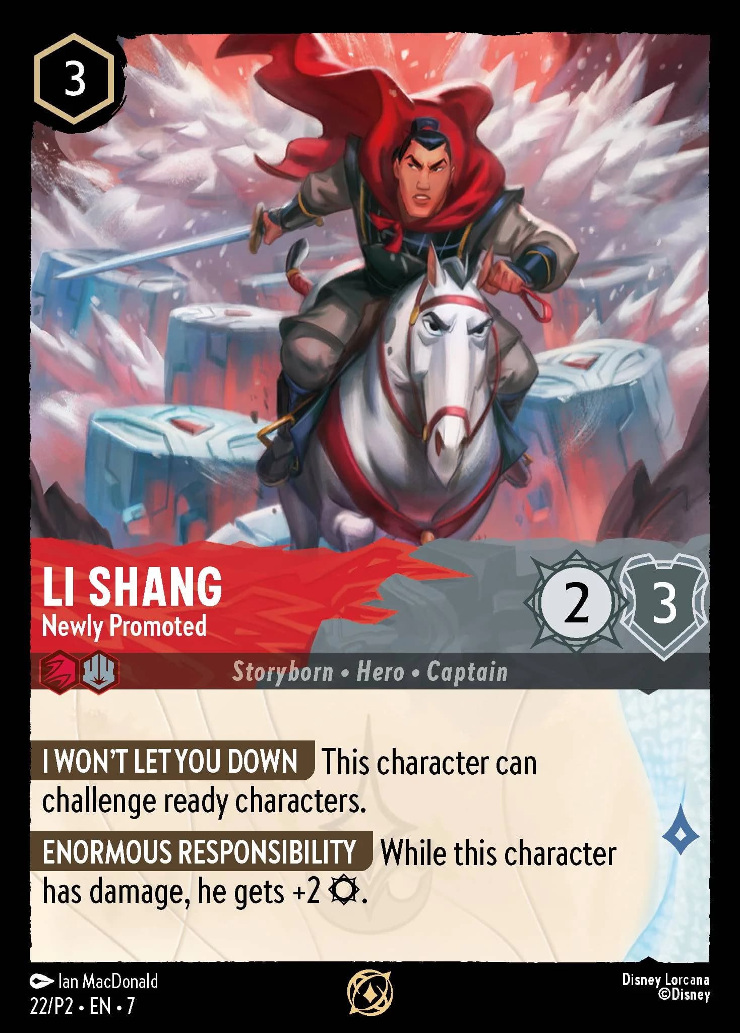 Li Shang - Newly Promoted 22/P2 from Archazia's Island