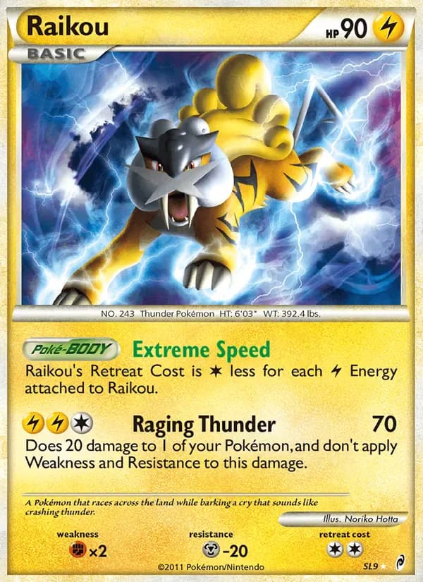 Raikou SL9/95 from Call of Legends
