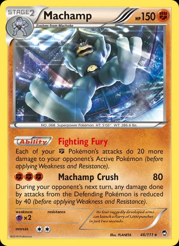 Machamp 46/111 from Furious Fists
