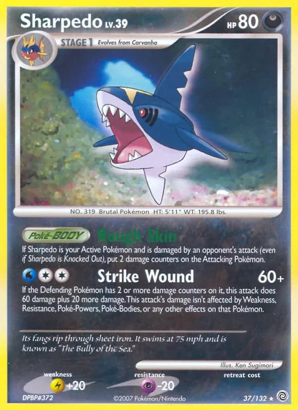 Sharpedo 37/132 from Secret Wonders