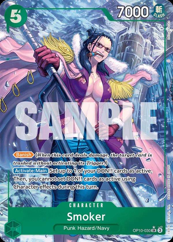 Smoker OP10-030 Official alternate printing 1