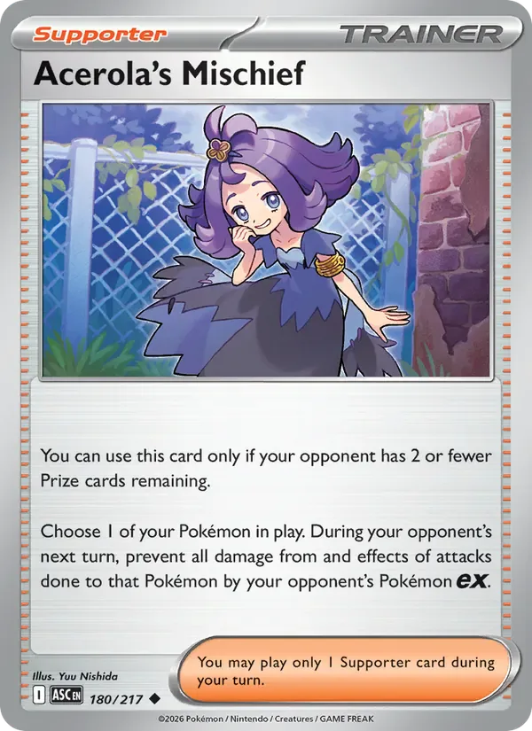 Acerola's Mischief 180/217 from Ascended Heroes