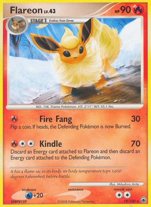 Flareon 19/100 from Majestic Dawn