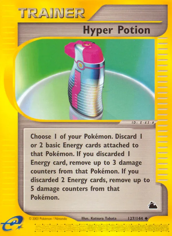 Hyper Potion 127/144 from Skyridge