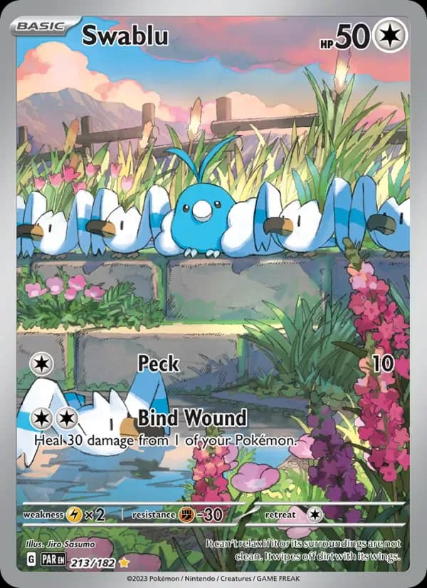 Swablu 213/182 from Paradox Rift