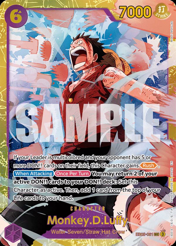Monkey.D.Luffy EB02-061 Standard printing