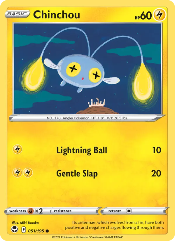 Chinchou 051/195 from Silver Tempest