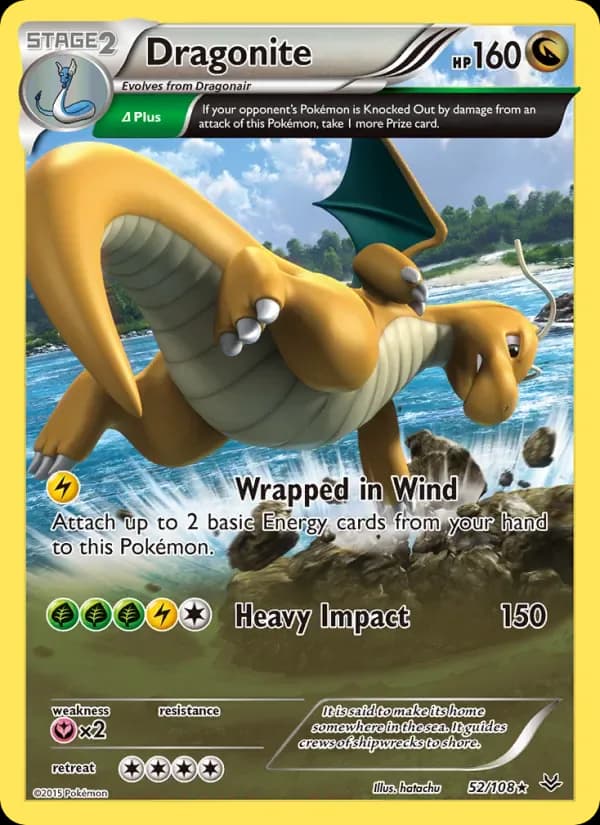 Dragonite 52/108 from Roaring Skies
